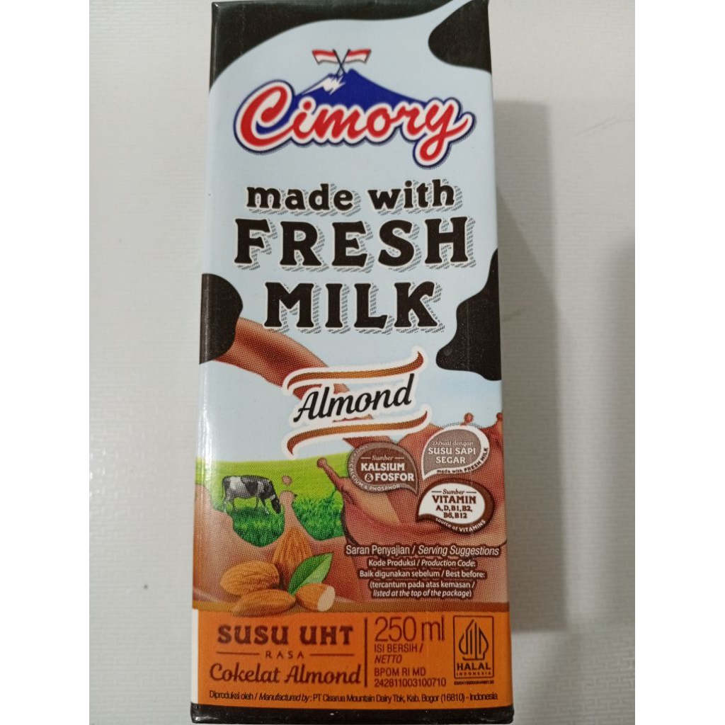 

Cimory UHT Milk Almond 250ml