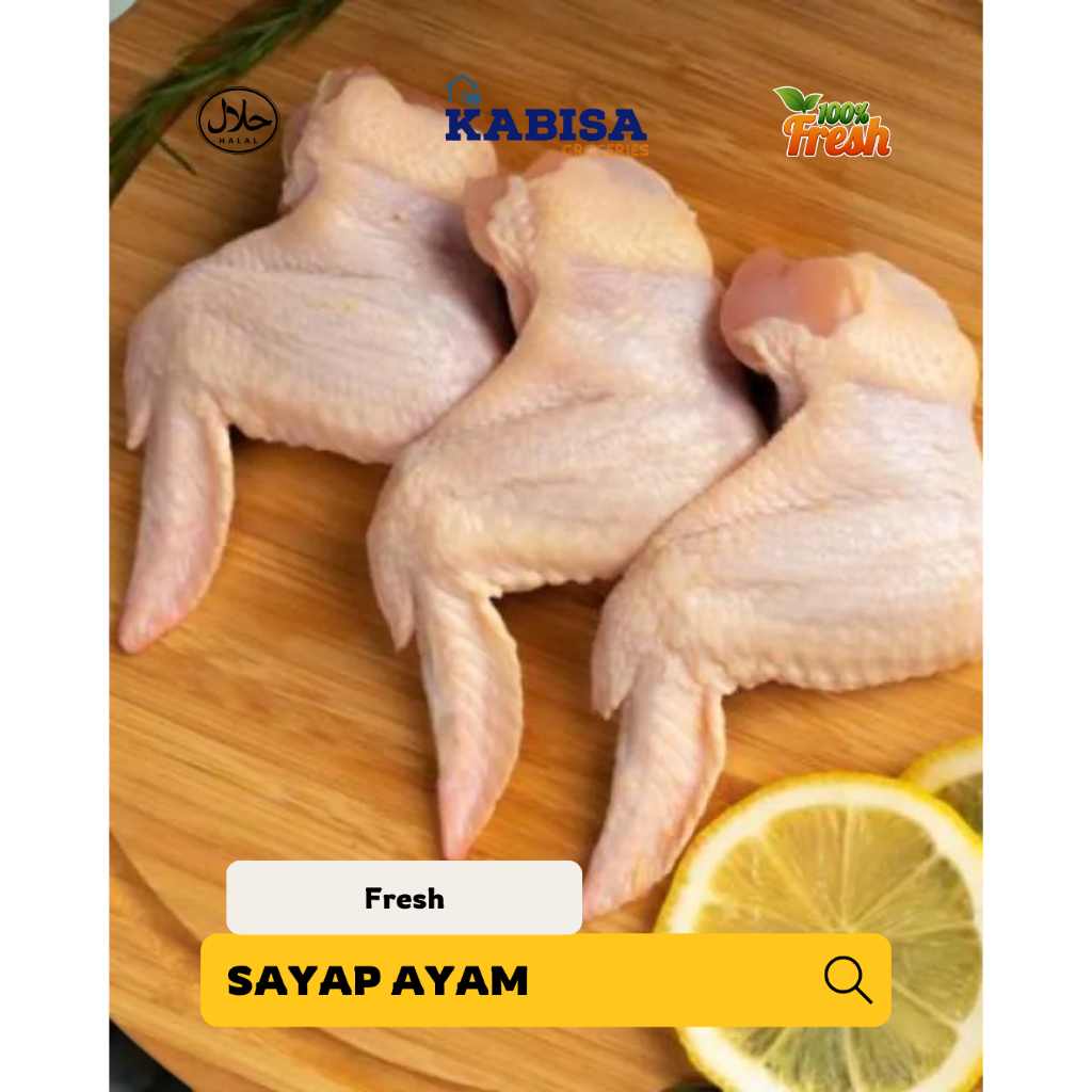 

sayap ayam bandung wing segar fresh daging