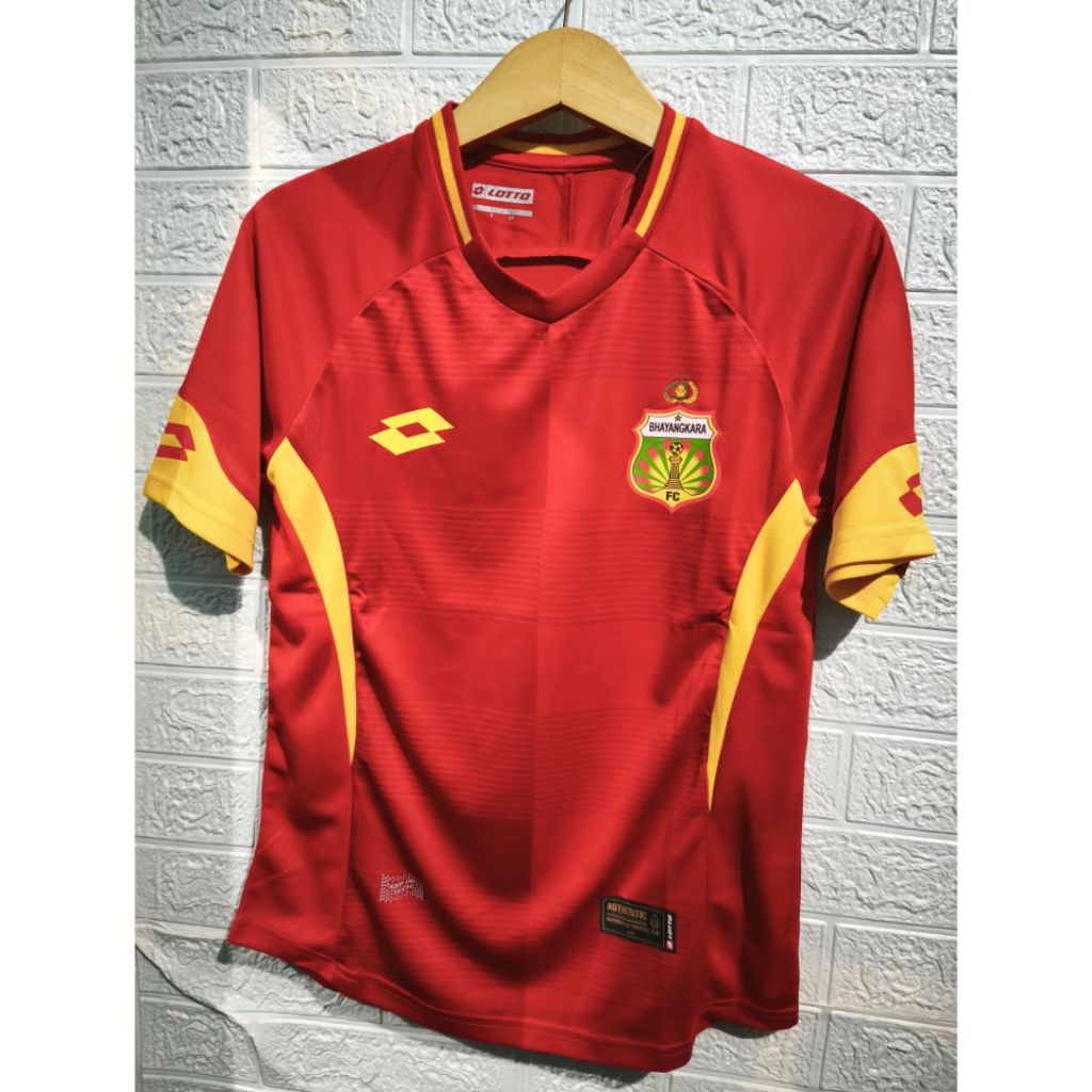 Jersey Original / Baju Bola Asli Bhayangkara 2019 by apparel Lotto Indonesia