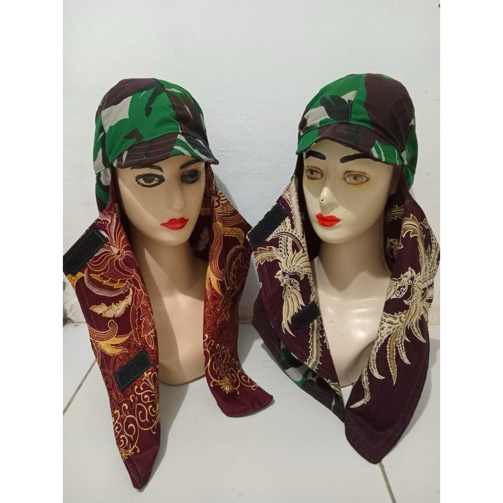 Topi Proyek/Kerpus Doreng+Katun