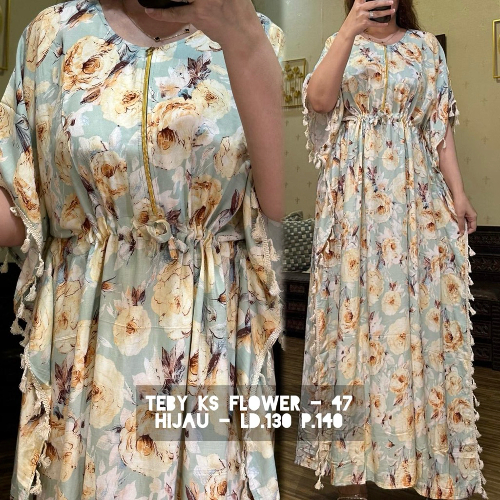 Daster arab Teby KS Flower