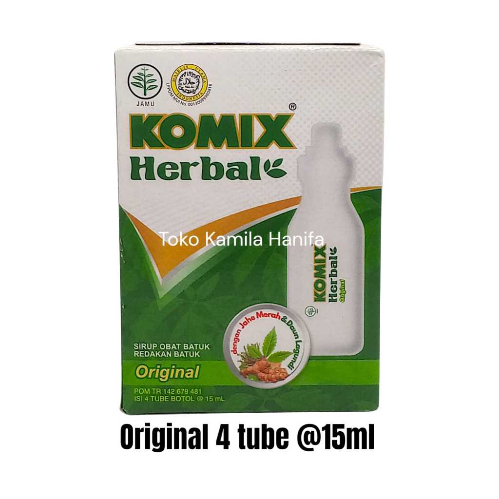 Komix Herbal Original Tube 4x15ml