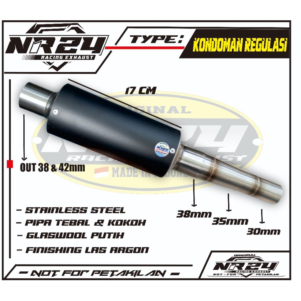 Tabung kondoman regulasi beat karbu, kondoman roadrace