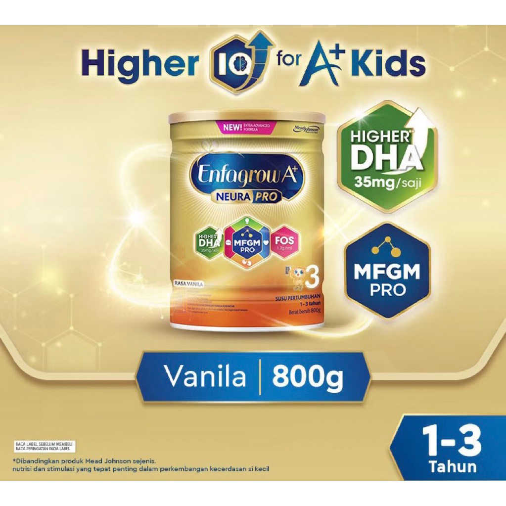 

Enfagrow 3 vanila 800gram