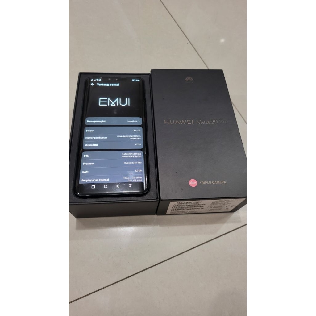 Huawei Mate 20 Pro 8/256 Fullset (minus dot pixel)