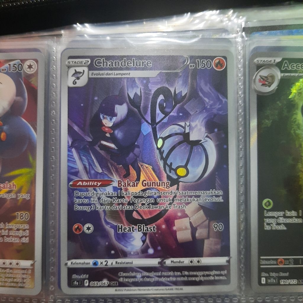 Pokemon Card Chandelure CHR