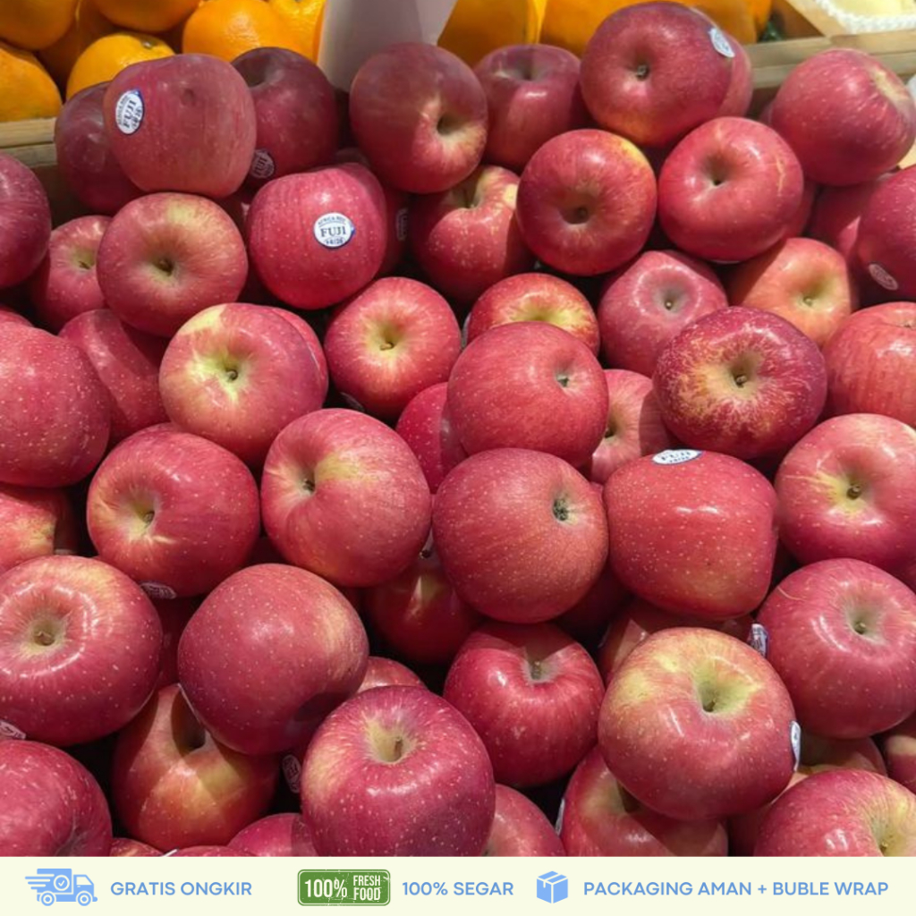 

Apel Fuji Premium Impor 500gr/1 kg - Buah Segar & Sehat Berkualitas Langsung dari Kebun