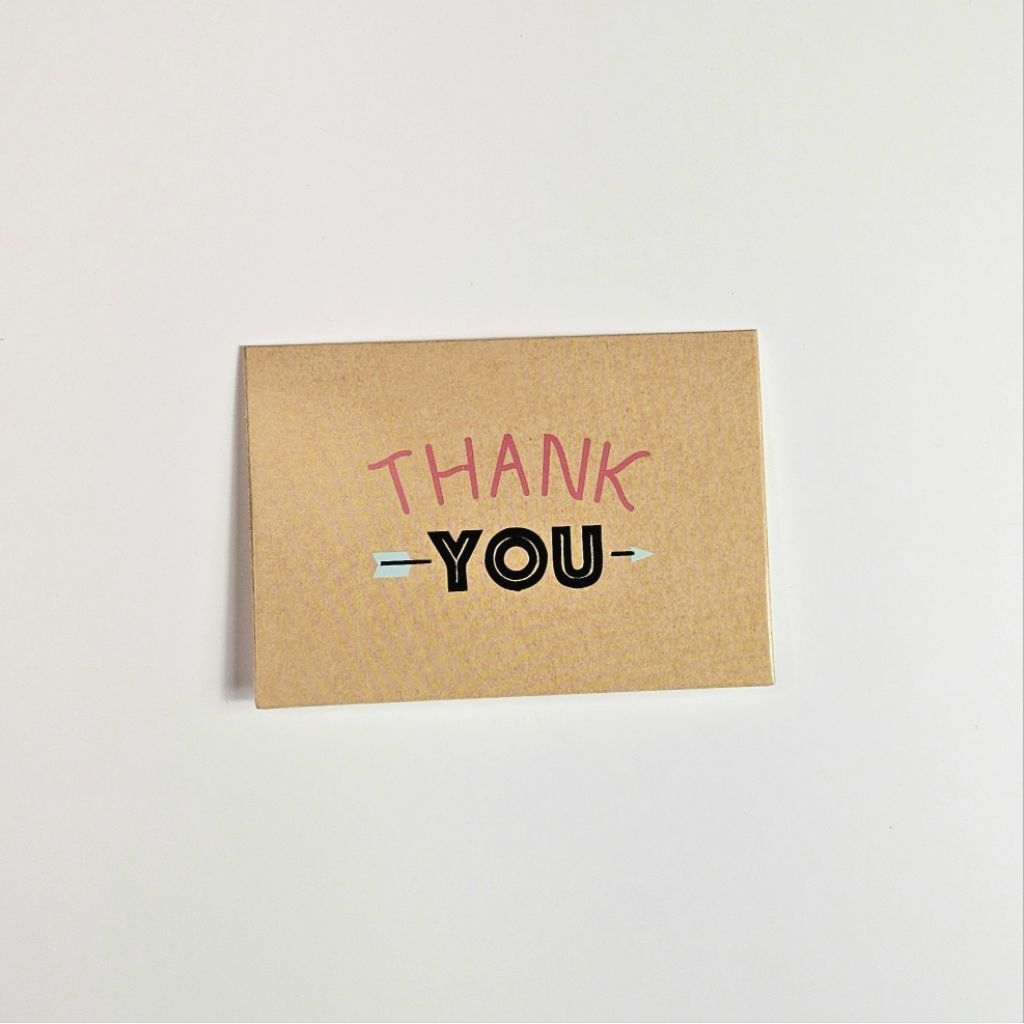 

Thank you card - B