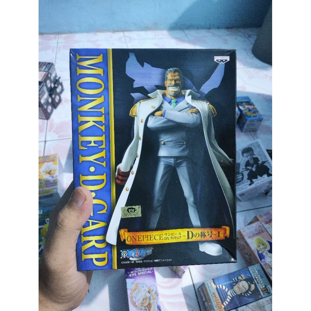 Banpresto Dx Figure Vice Admiral Monkey D Garp Ori not DXF POP