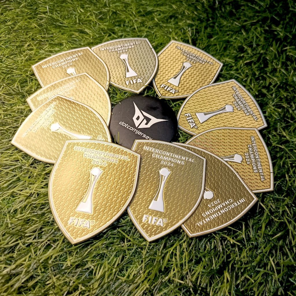 patch Intercontinental bahan tpu 3D