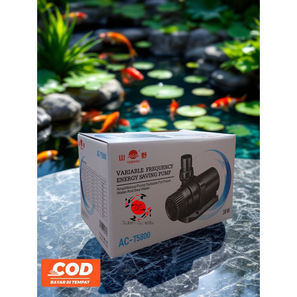 Mesin Pompa Air Kolam Koi Dan Hidroponik Low Watt YAMANO ACT 5800