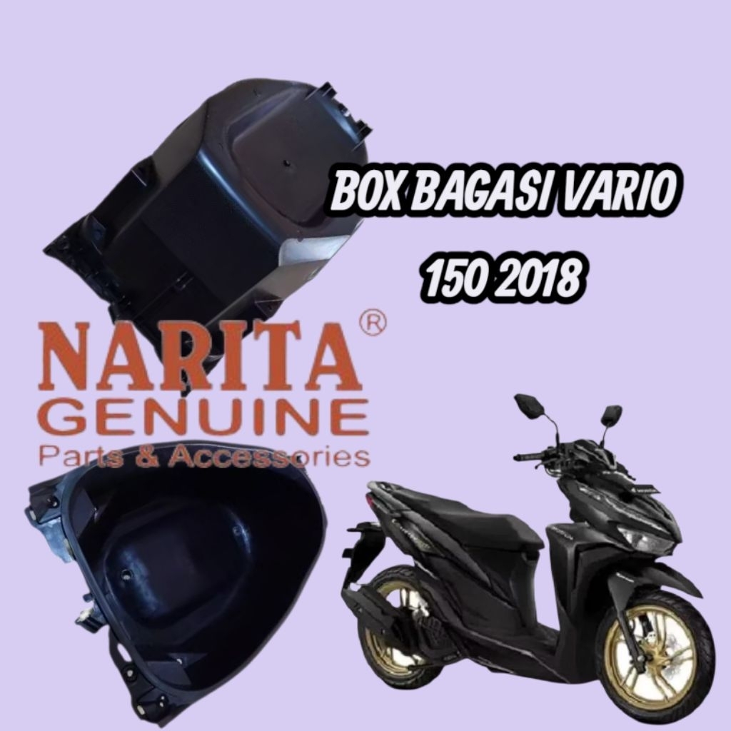 BOX BAGASI VARIO 150 2018 NEW NARITA