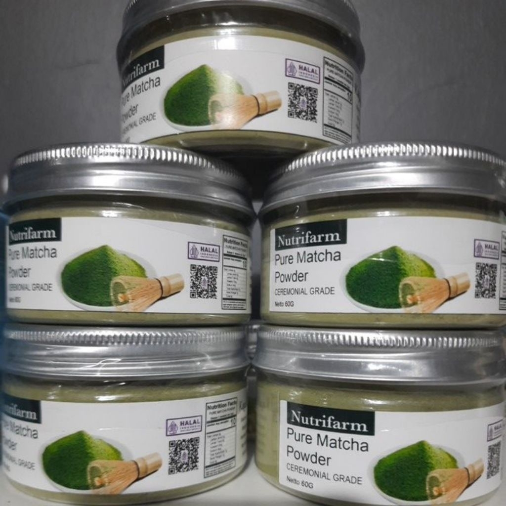 

Nutrifarm Pure Matcha Powder Ceremonial Grade 60 gr