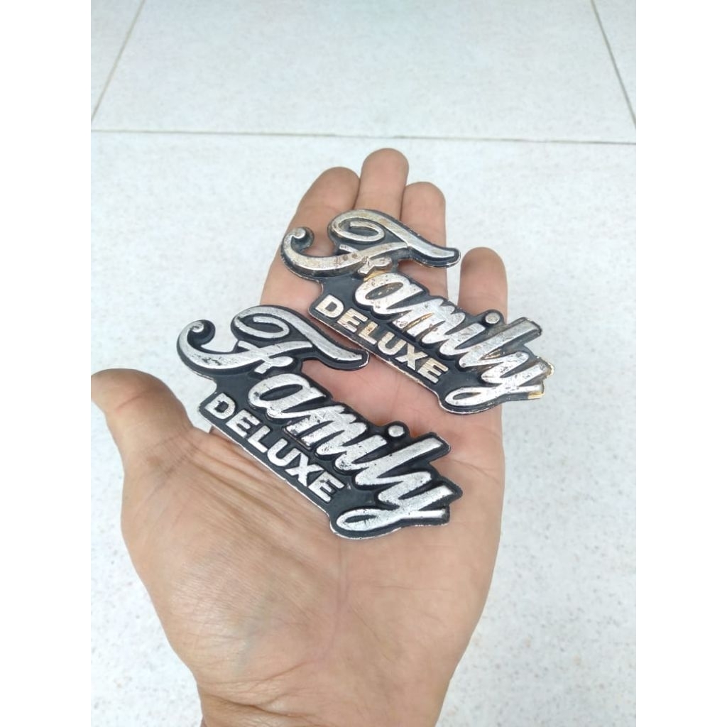 Emblem Logo Cover Tutup Aki Tepongan Kempolan Suzuki FR80 FR70 Family Original