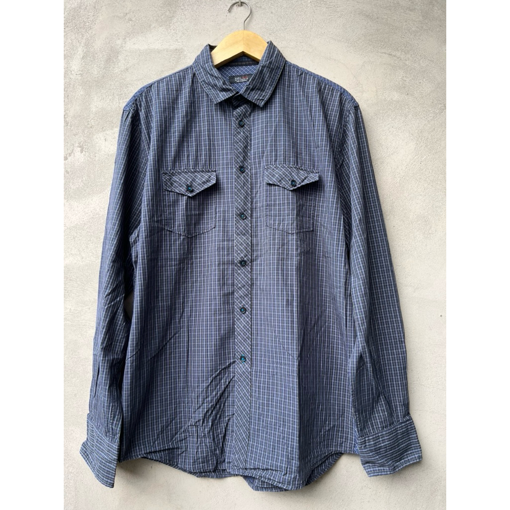 Zara man kemeja pria second XL