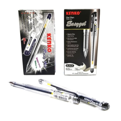 

Pen Gel Easy Gel Kenko 0.5 mm / Pulpen Gel / Pena Gel