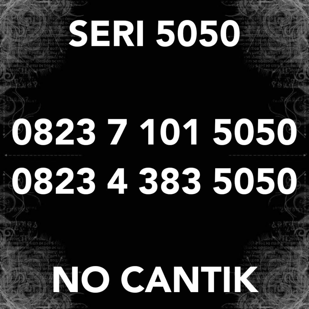 NO CANTIK TELKOMSEL SIMPATI SERI 5050