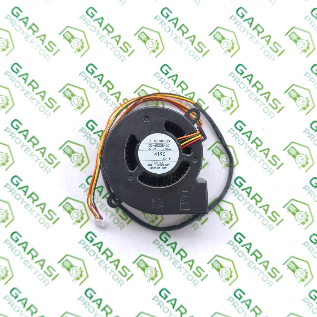 [Garasi Proyektor] Fan Blower 12V 270mA CE-6023R-07 | Fan Blower Proyektor - Kipas Pendingin untuk P