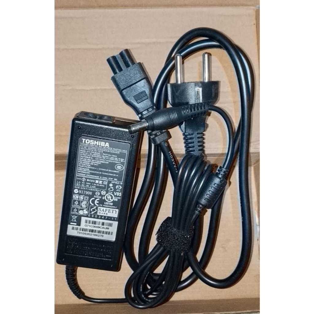ORIGINAL ADAPTOR CHARGER LAPTOP TOSHIBA