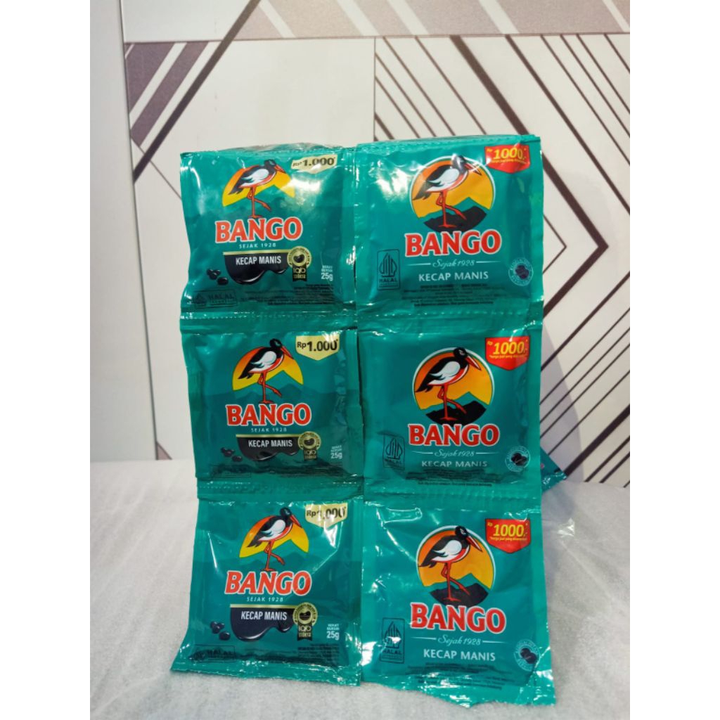 

Kecap Manis Bango Berat Isi 25 Gram