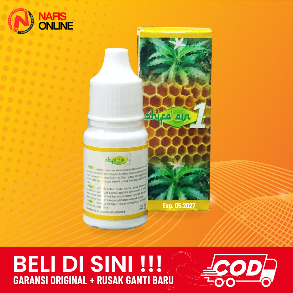 Shifa Ain 1 | Syifa Aini 1 | Obat Herbal Tetes Mata 15gr