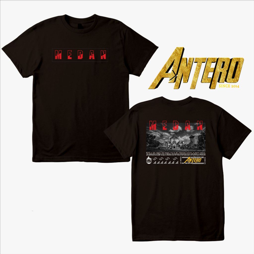 kaos distro kota Medan ibu kota provinsi Sumatera Utara dewasa dan anak