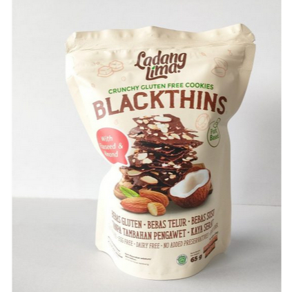 

LADANG LIMA BLACKTHINS CRISP DARK CHOCOLATE COOKIES WITH ALMOND 65GR