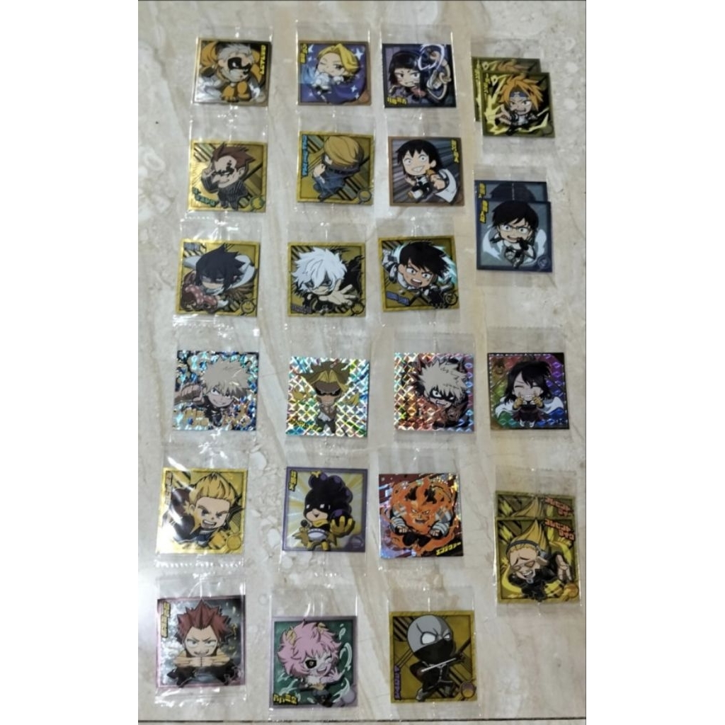 Official Merch Sticker Wafer My Hero Academia Boku no Hero Academia