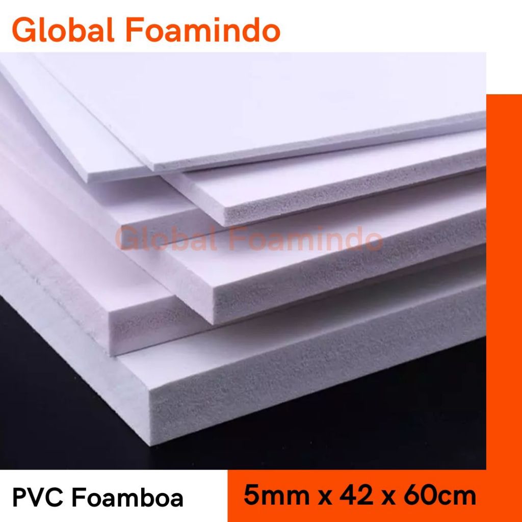 

PVC Foamboard 5mm x 42 x 60cm
