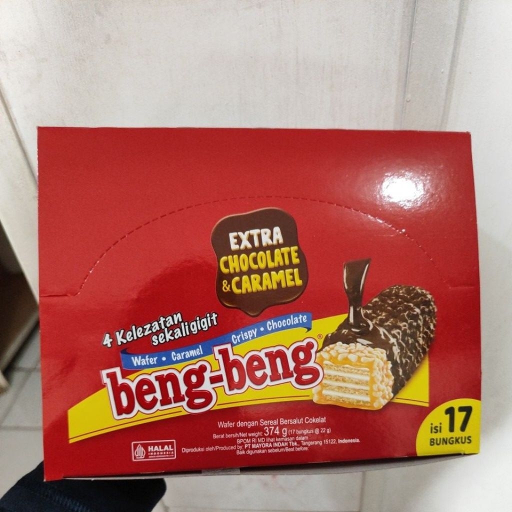 

BENG-BENG WAFER COKLAT ISI 17PCS