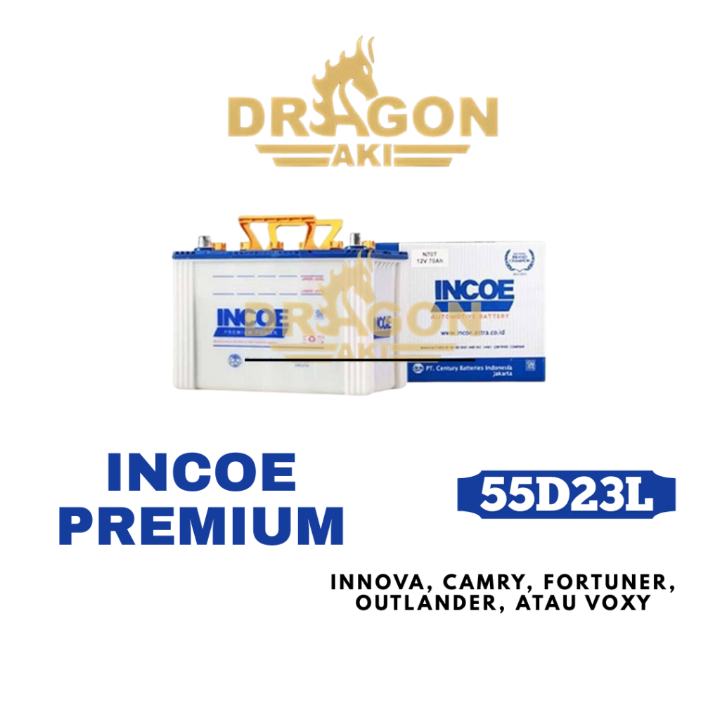 Aki  MOBIL INCOE PREMIUM 55D23L