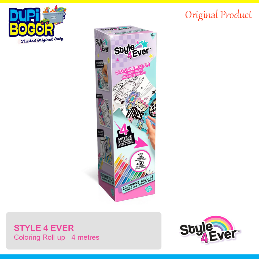 

Original Style 4 Ever Coloring Roll-up - 4 metres