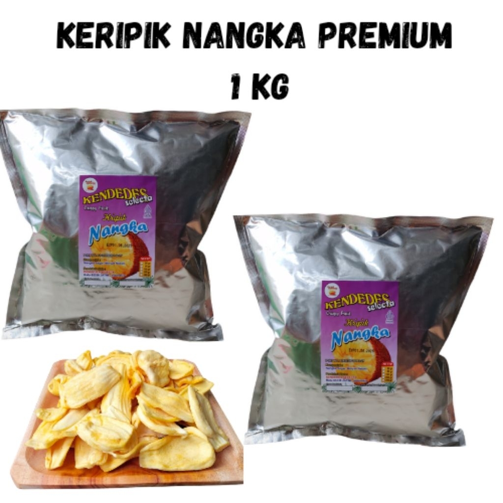 

KERIPIK NANGKA PREMIUM 1KG (dapat 2 kemasan 500g)