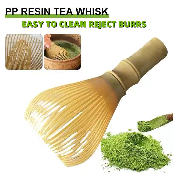 Chasen Whisk Matcha Jepang 80 Tangkai – Pengaduk Teh Food Grade, Busa Lembut & Mudah Dibersihkan
