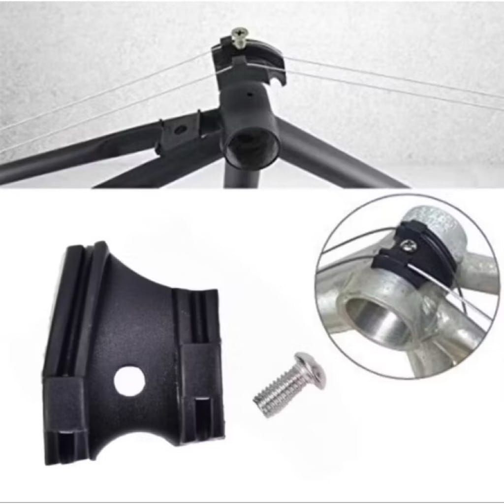 Clamp jalur Kabel Shifter Bawah BB MTB Federal Jadul dll