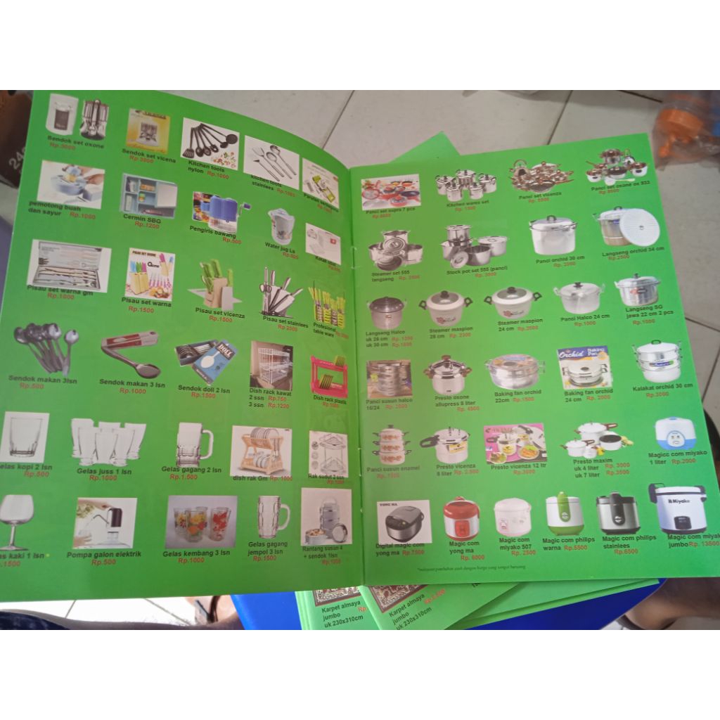 KATALOG ARISAN BARANG ELEKTRONIK FURNITURE DAN LAIN LAIN TERBARU 2025