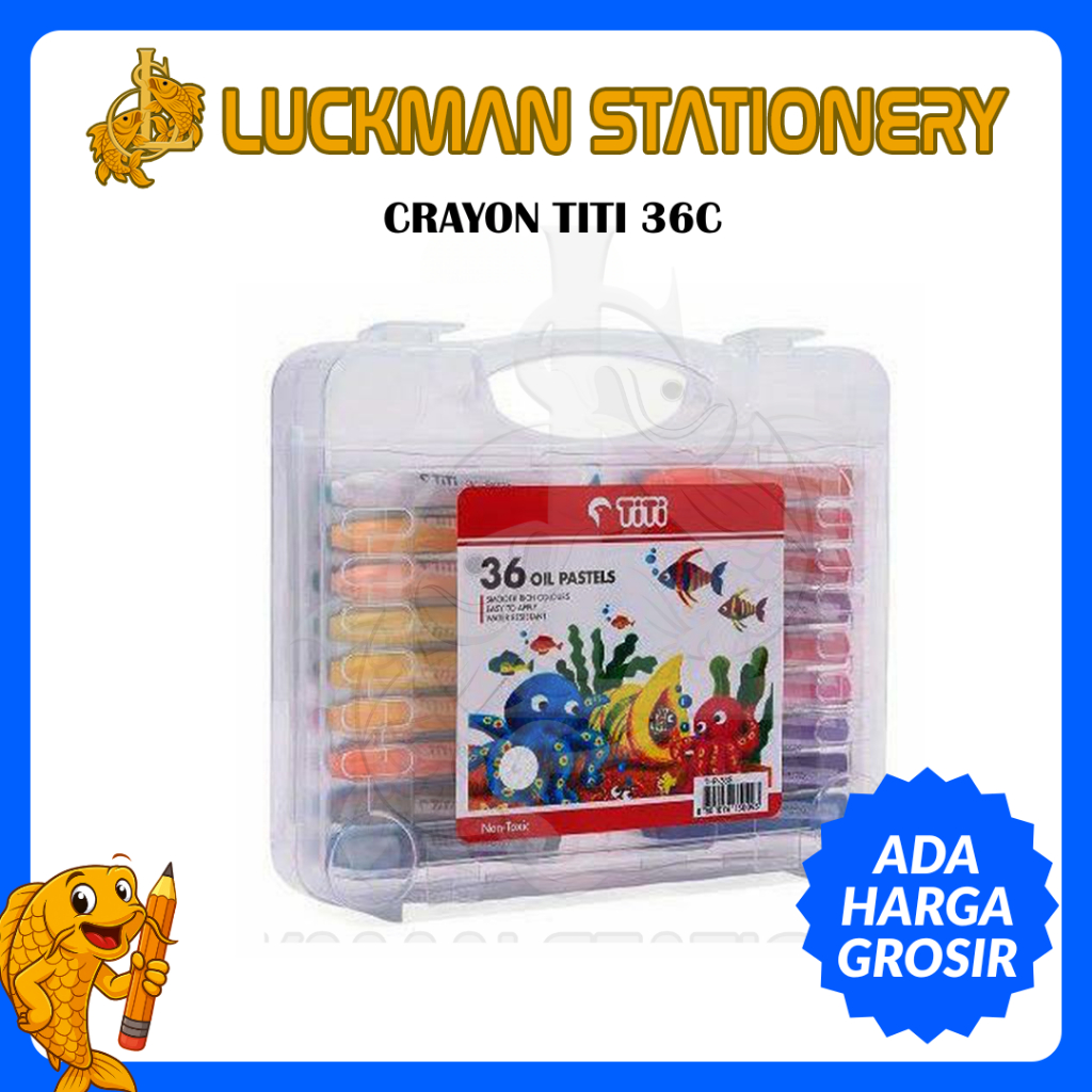 

LUCKMAN STATIONERY - CRAYON TITI 36C