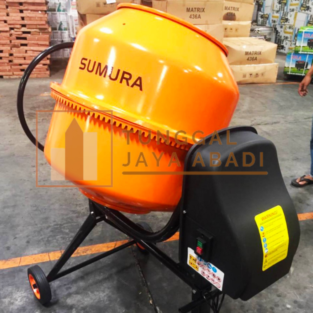 Mixer Molen Mini Listrik Sumura CM120 CM180 CM220 - 120 180 220 Liter