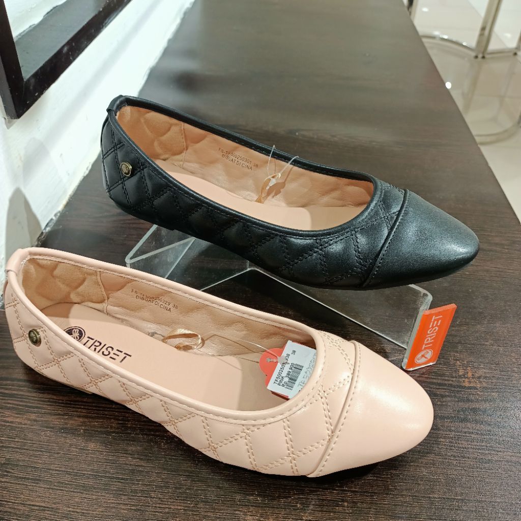 sepatu wanita flat TRISET original matahari