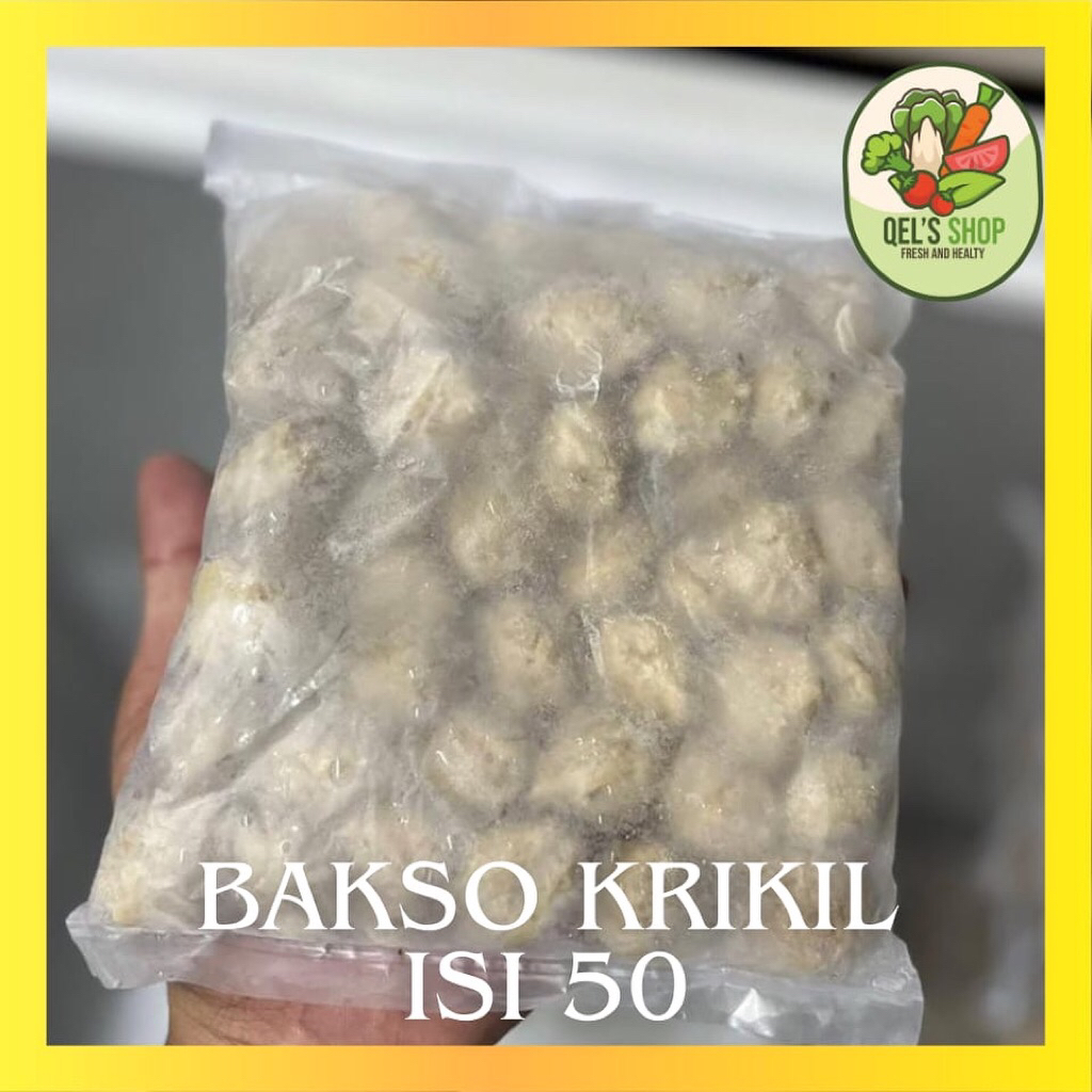 

BAKSO SAPI KRIKIL ISI 50