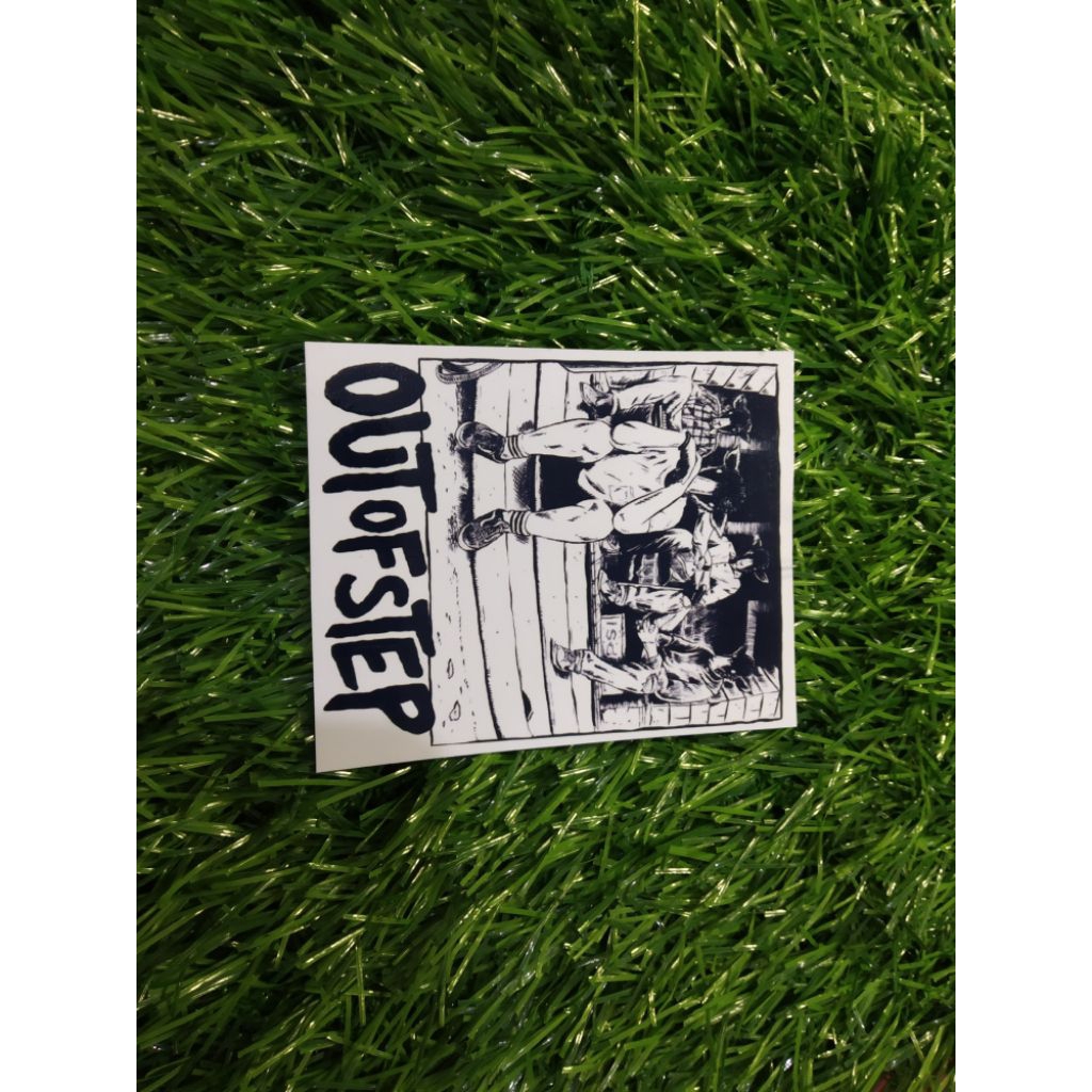 

stiker vinyl minor threat