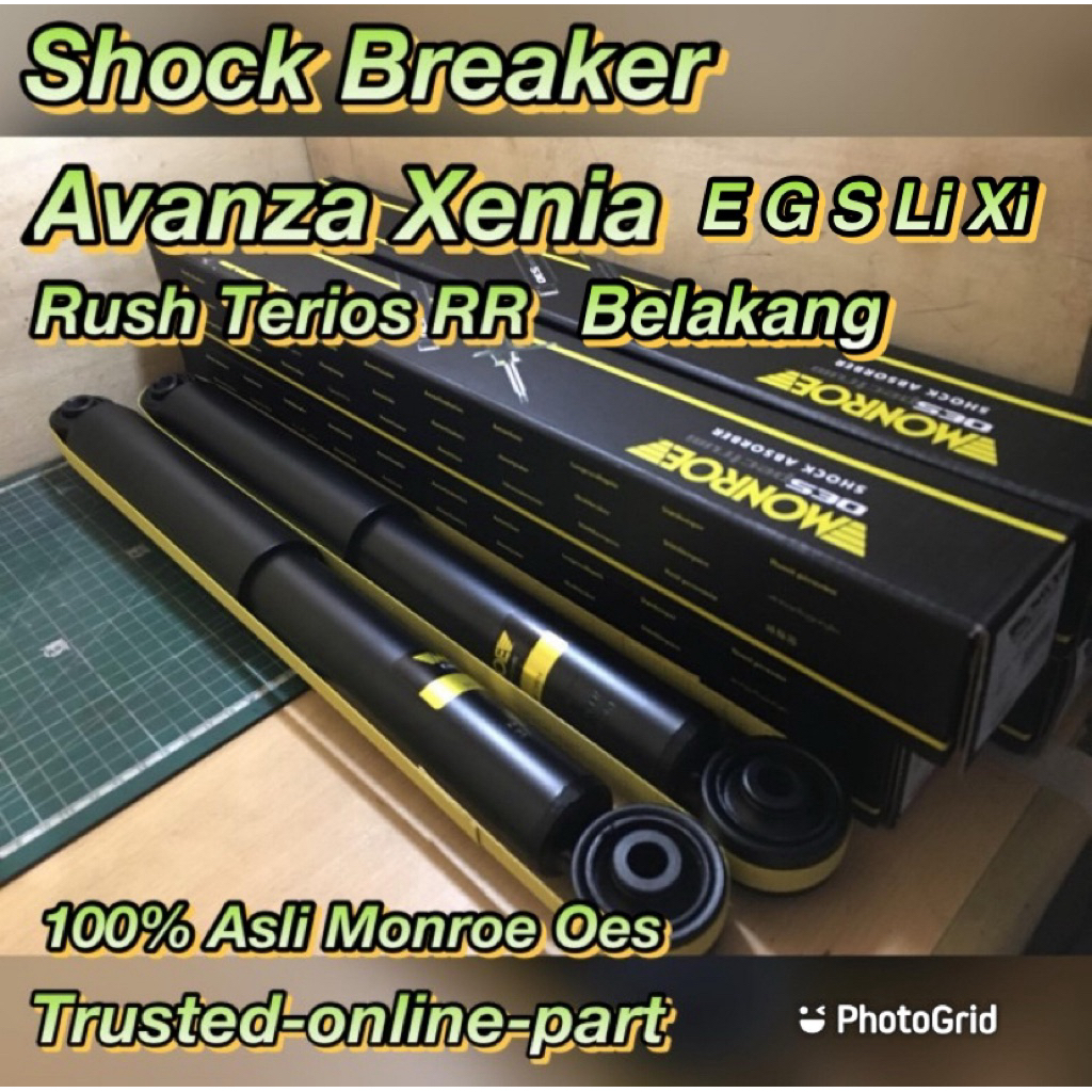 Shock Breaker ( Belakang ) Avanza Xenia 100% Asli Monroe