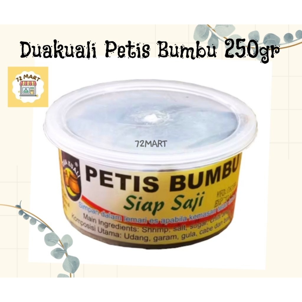 

Petis Bumbu Dua Kuali 250gr