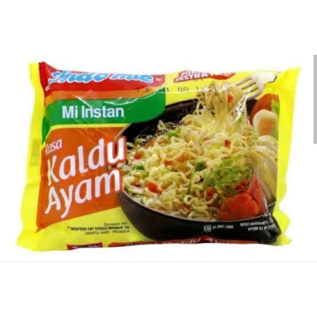 

indomie kuah kaldu ayam