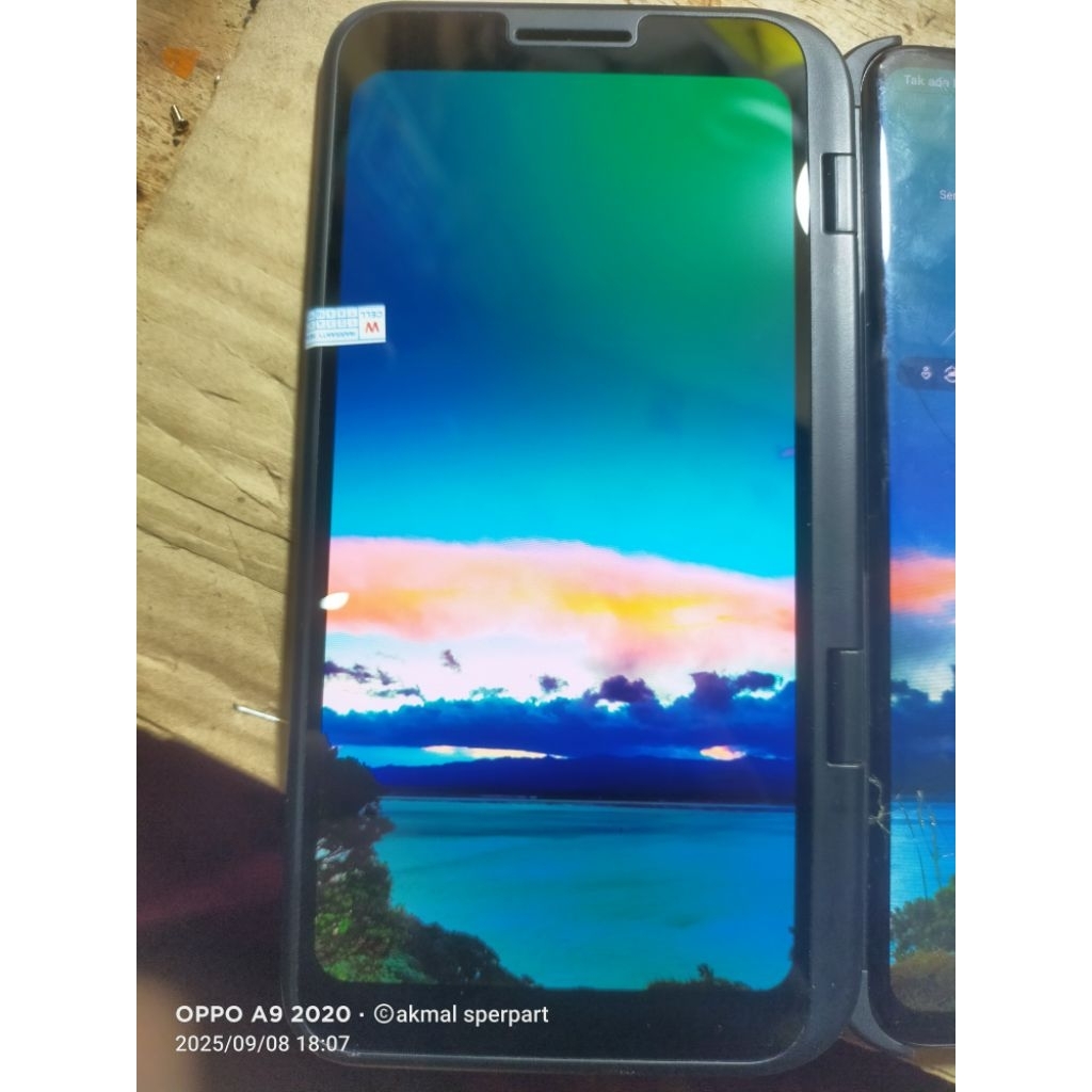 LCD DUAL SCREEN LG V50 THINQ 5G ORIGINAL COPOTAN