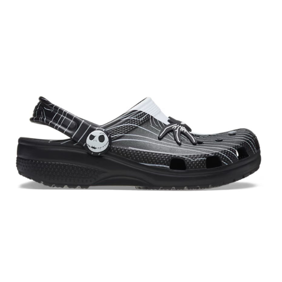 SANDAL ANAK CROCS CLASSIC CLOG Kids Jack Skellington "Nightmare" ORIGINAL 100% 210562-90H