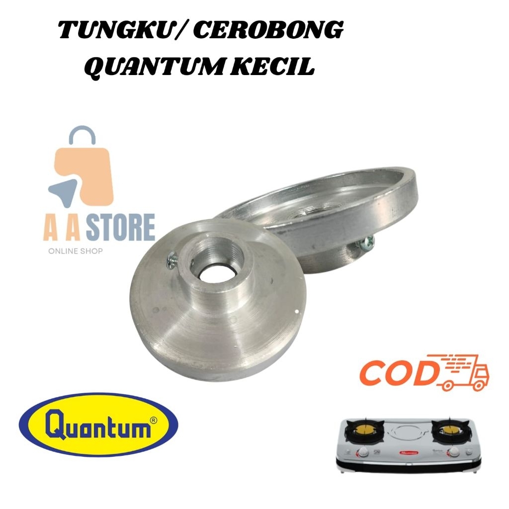 TUNGKU KOMPOR QUANTUM KECIL 8CM / CEROBONG QUANTUM KECIL