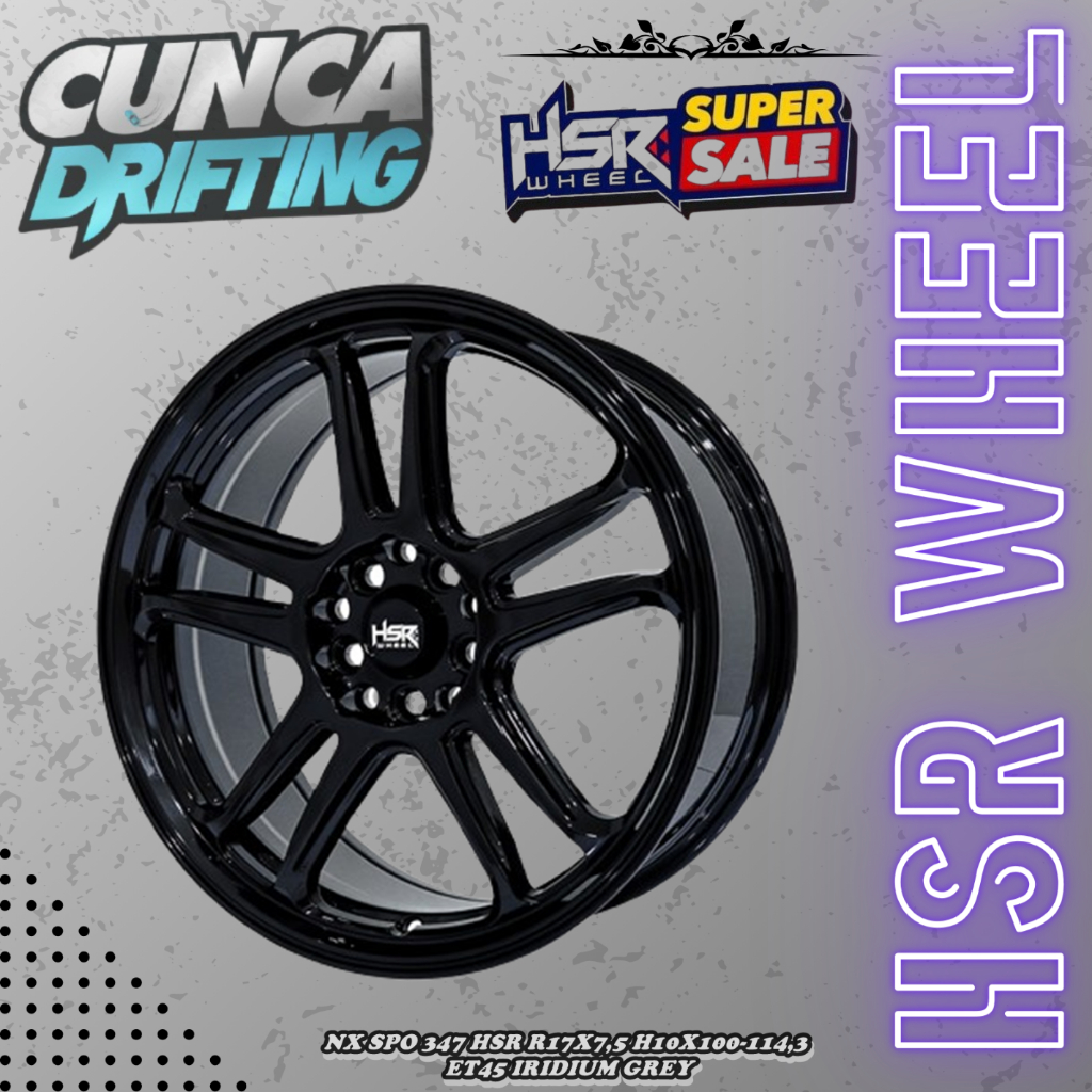 PROMO MURAH VELG RACING UNTUK GRAND MAX XPANDER RUSH HSR NX SPO R17 PELEK MOBIL TERIOS RING 17
