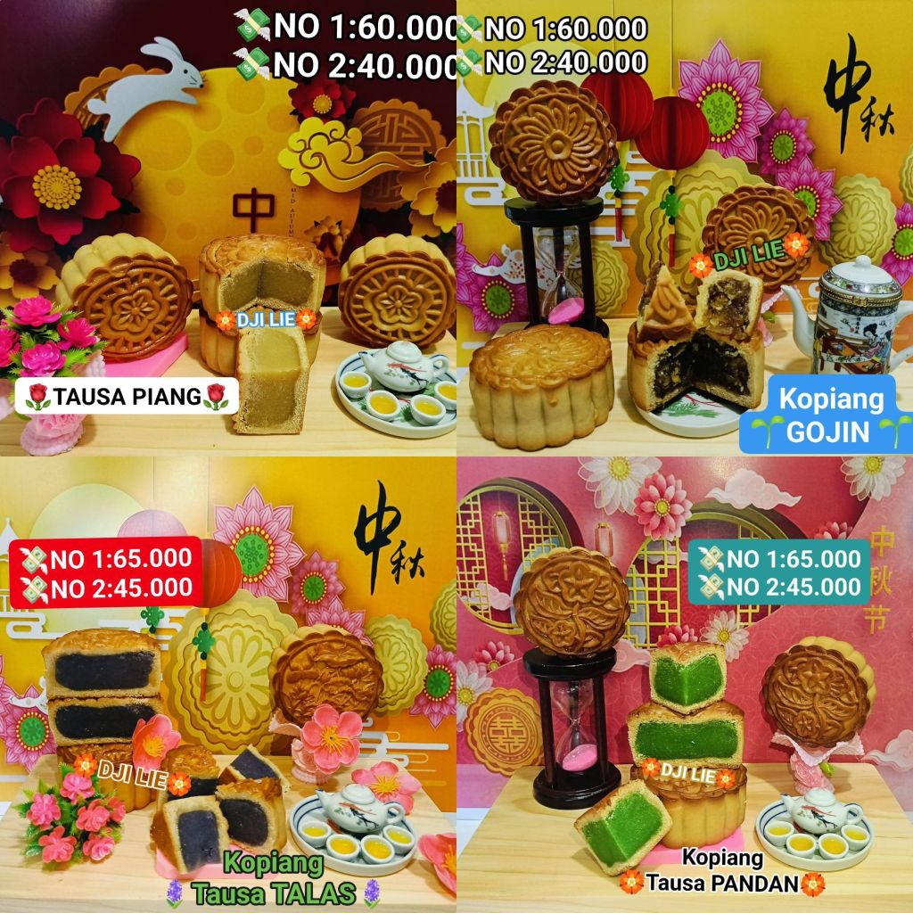 

Kue bulan KO'PIANG ( DJI LIE Pemangkat)