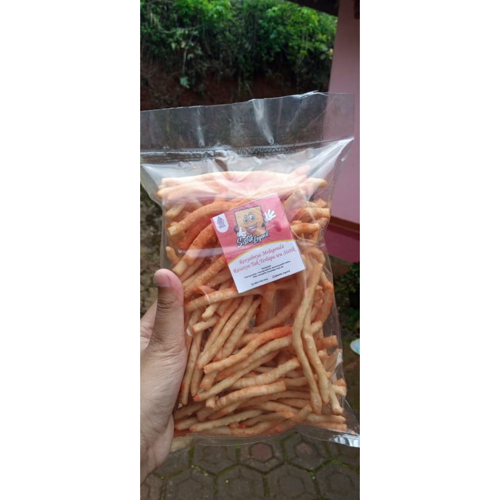 

sistik legend, sistik rasa balado pedas 200 gram murahh dan enak
